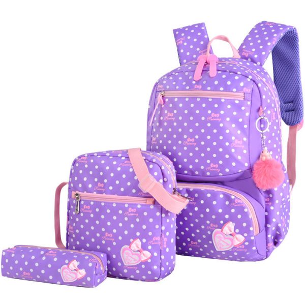 Elementary School Girl Korean Style Cute Princess Backpack - Image 5