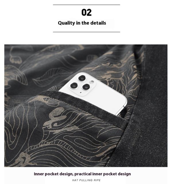 Spring And Autumn Denim Jacket Business Leisure - Image 6