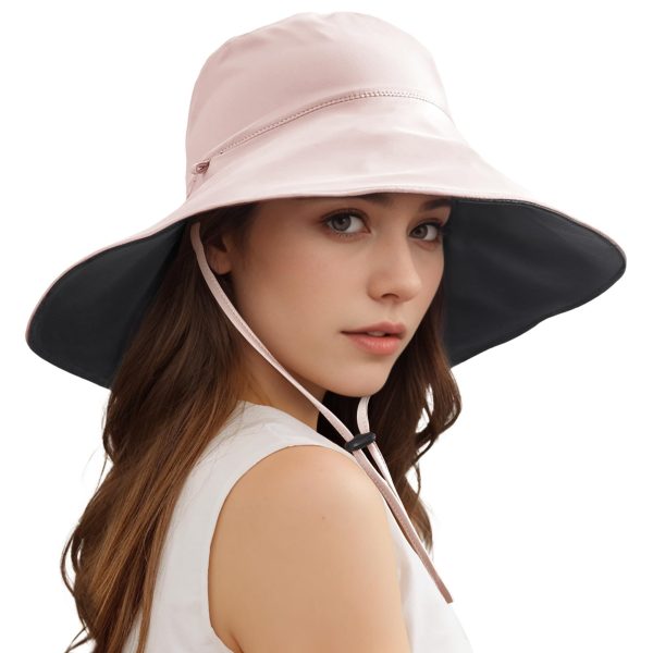 Wide Brim Sun Hats For Women Men, Double Sided Wearing Fishing Hats Cooling Bucket Hat For Beach Hiking Outdoor - Image 5