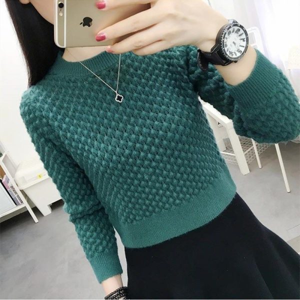 Long Sleeve Short Inner Top All-matching - Image 6