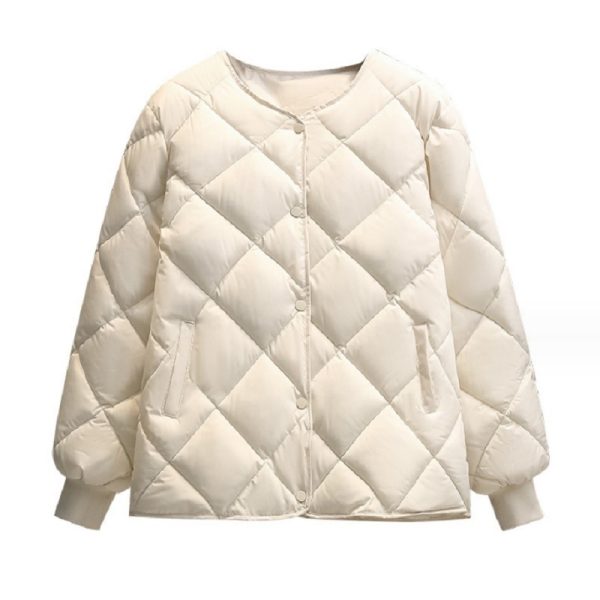 Short Down Jacket Women's Winter Korean Style Lightweight - Image 5