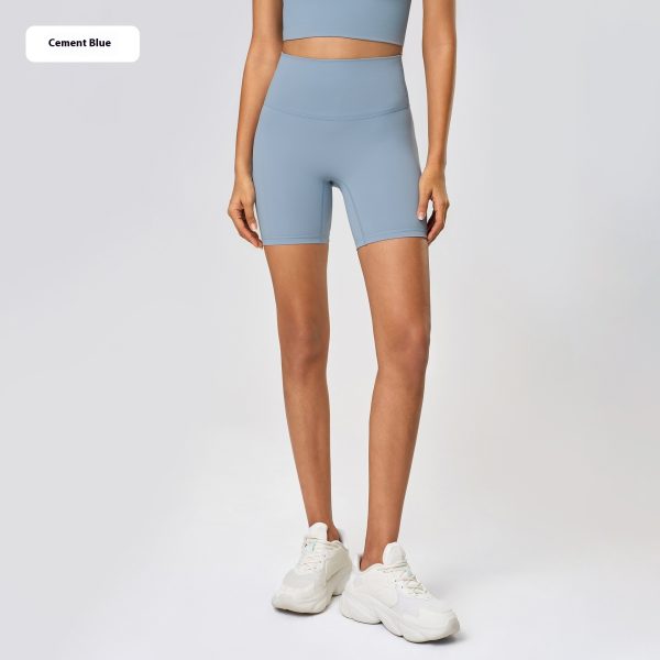 Yoga Shorts Naked Women Feeling No Embarrassment Line Tight Exercise Shorts - Image 6