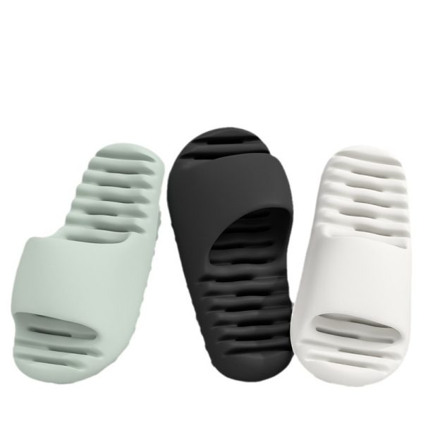 Quick-drying Bathroom Women's Wear-resistant Mute Slippers - Image 5