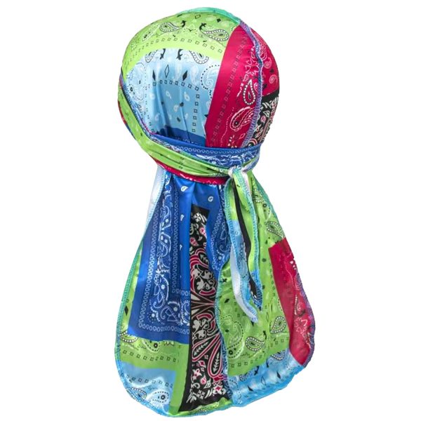 Multicolor Printing Pirate Hat Men's Fashion - Image 8