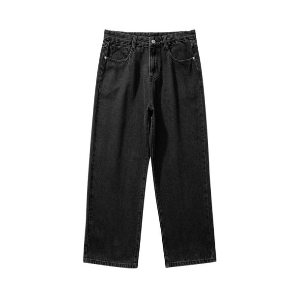 Trendy Couple Straight Loose Pants Trendy - Image 9