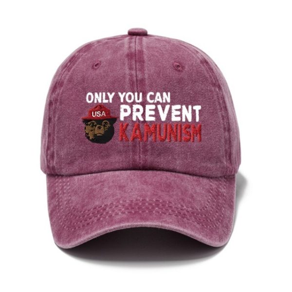 Washed Cotton Bear Hat Distressed - Image 4