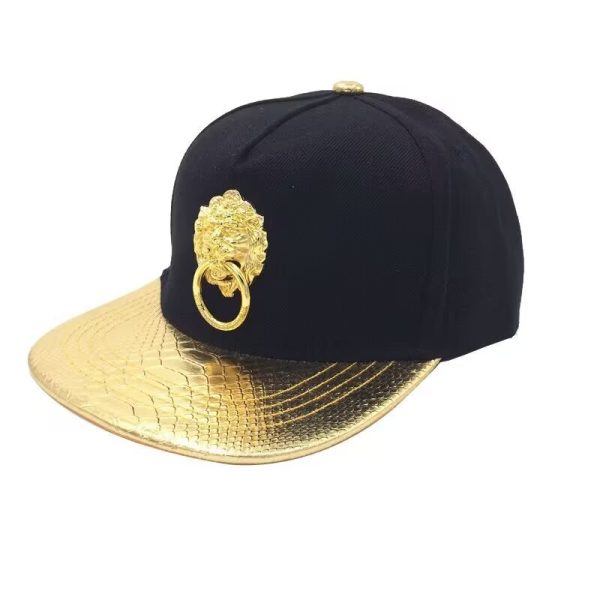 Men's PU Leather Hip-hop Baseball Cap - Image 3