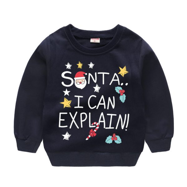 Christmas Casual Children Sweater Holiday Clothing - Image 6