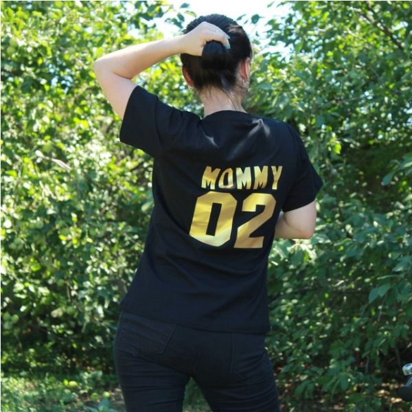 Parent-child Short-sleeved T-shirt Family Top - Image 8