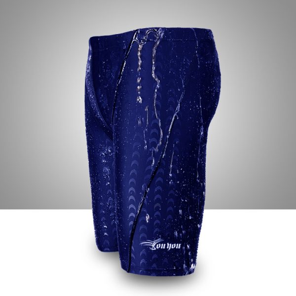 Shark Skin Five Points Men's Swimming Trunks - Image 4