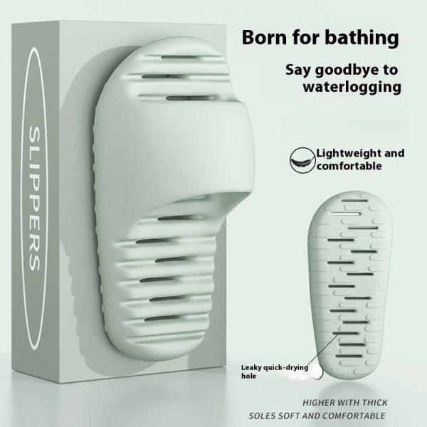 Quick-drying Bathroom Women's Wear-resistant Mute Slippers - Image 8
