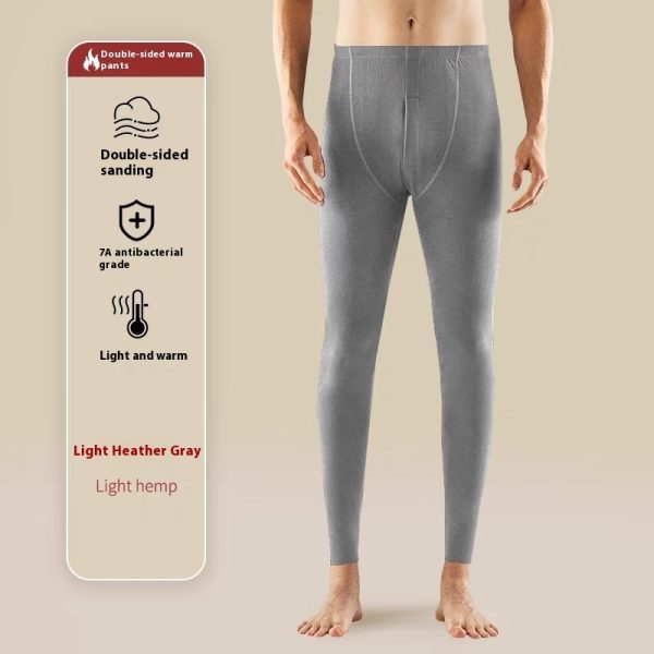 Long Johns Men's Warm Compression Pants Leggings - Image 8