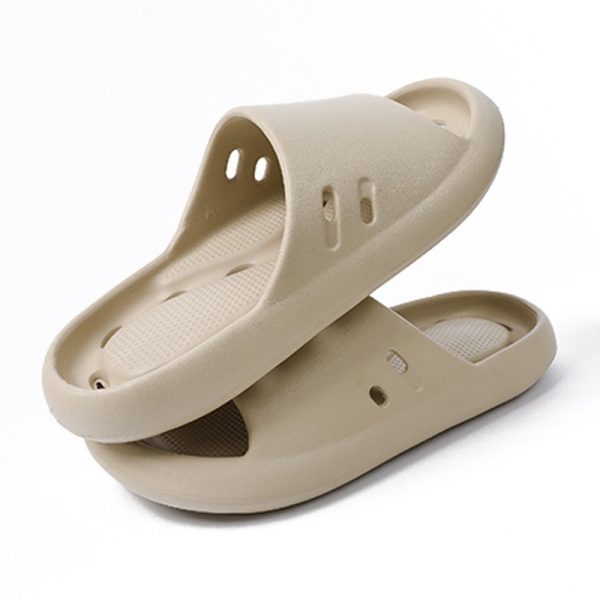 Women's Indoor Non-slip Bath Leaking Bathroom Slippers - Image 4