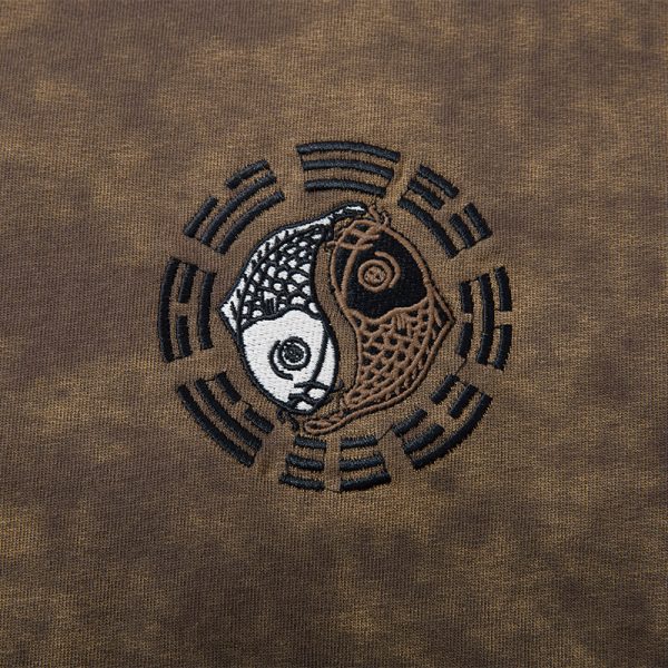 Koi Top Chinese Trendy Embroidered Short Sleeve - Image 2