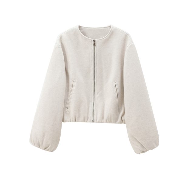 European And American Fashion Soft Bomber Jacket Coat - Image 7
