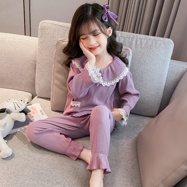 Girls' Suits, Autumn Clothes, Western Style, Children's Clothes - Image 7