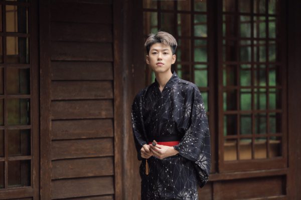 Japanese Kimono Male Traditional Samurai Gentleman - Image 6