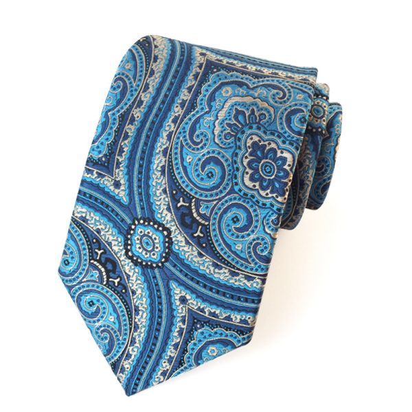 Men's Casual Formal Wear Polyester Jacquard Tie - Image 3