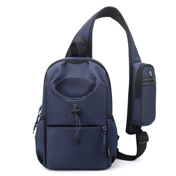 Men's Oxford Cloth Splash-proof Shoulder Crossbody Chest Bag - Image 9