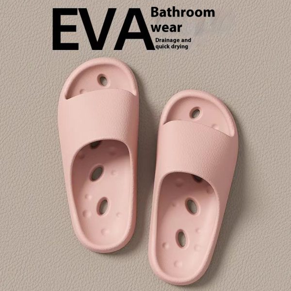 Eva Slippers Women's Bathroom Breathable Non-slip Slippers - Image 10