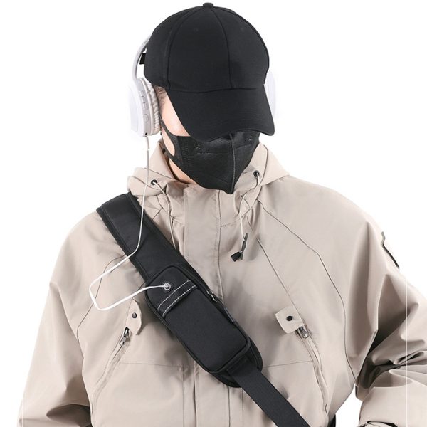 Men's Oxford Cloth Splash-proof Shoulder Crossbody Chest Bag - Image 3