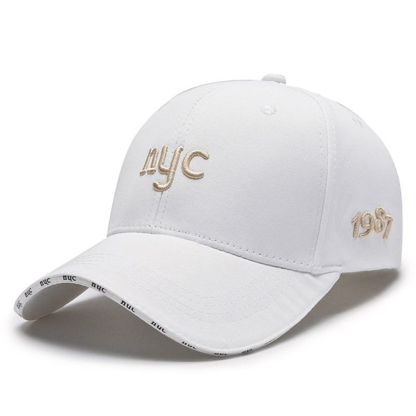 Men's Hat Outdoor Casual Embroidered Hard Top - Image 6