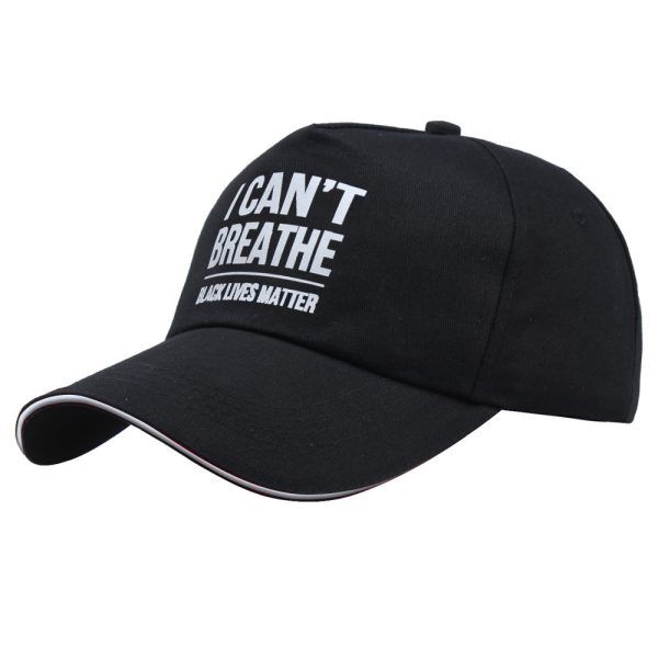 BLACK LIVES MATTER Printed Baseball Cap - Image 9