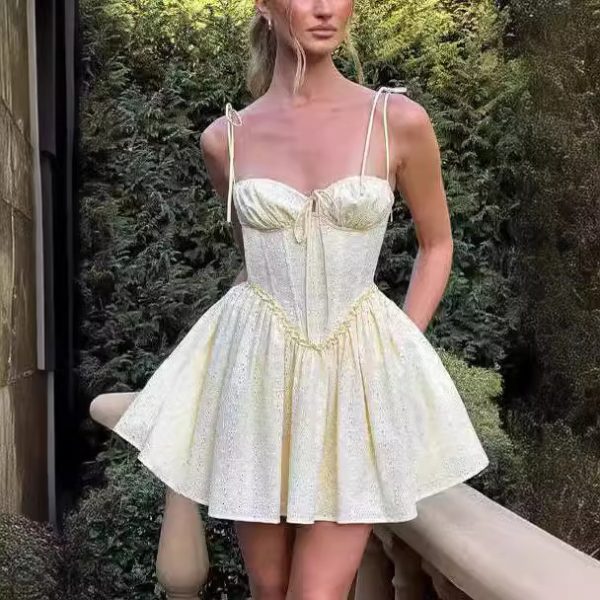 Y2g European And American Ins Summer Sexy Slim Fit Dress Hot Girl Backless - Image 4