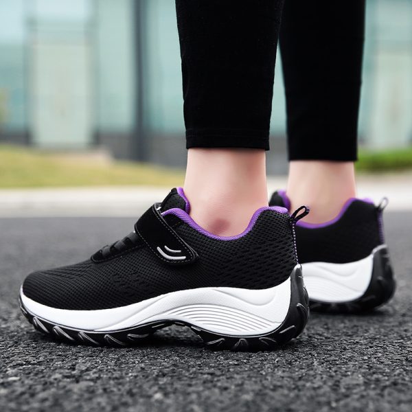 Running Shoes, Outdoor Key-step Sports Shoes, Thick-soled Height-increasing Shoes - Image 2