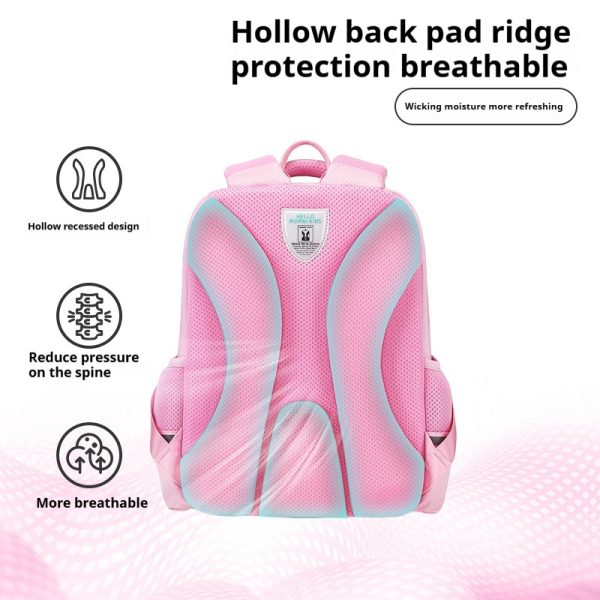 Girls And Boys Children's Schoolbag For Grade 1-3 Large Capacity - Image 2
