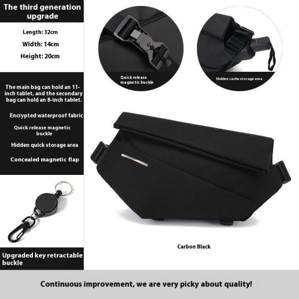Crossbody Multifunctional Sports Fitness Chest Bag - Image 8