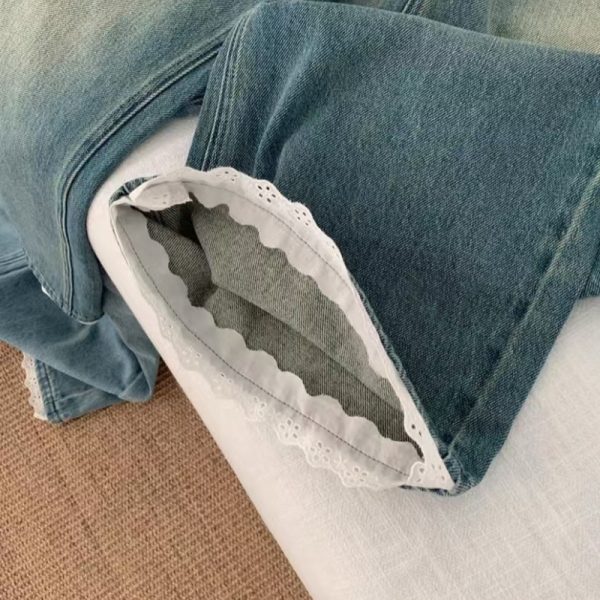 Fashion Casual All-matching Straight Jeans - Image 5