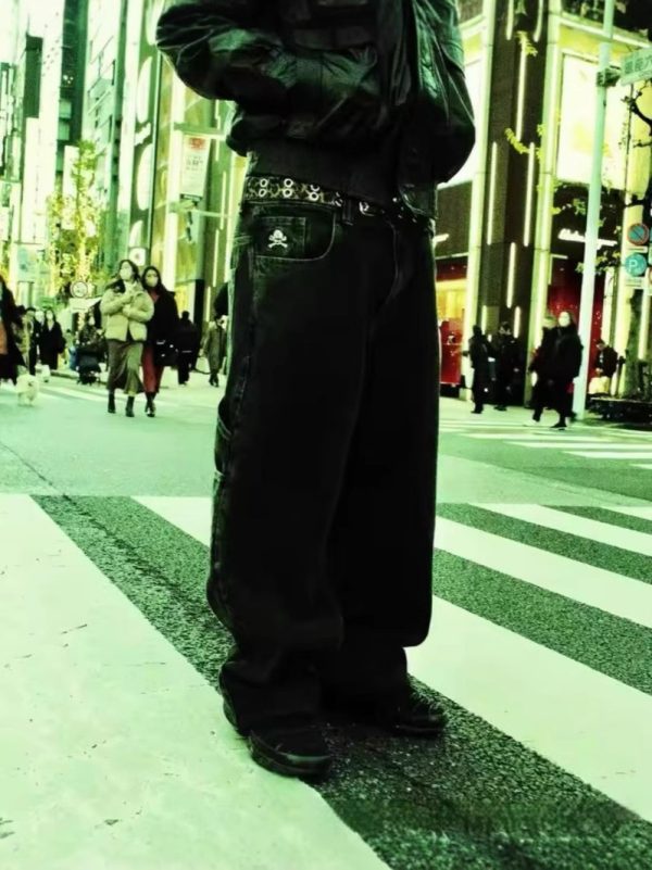 Men's Jeans Y2g Bag Vintage JNCO Pattern Hip-hop Street - Image 4