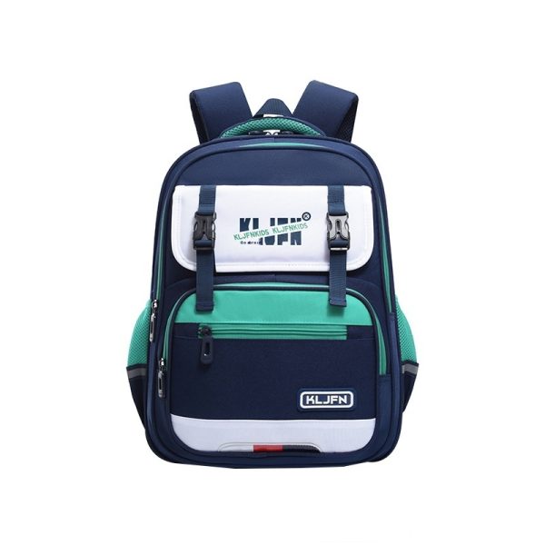Children's Trolley Lightweight Shoulder Pad Wear-resistant Large Capacity Spine Protection Backpack Waterproof - Image 5