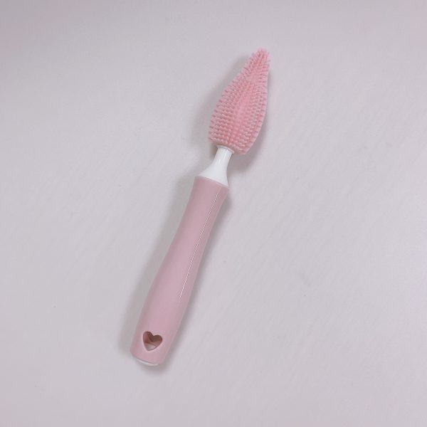 Baby Silicone Baby Bottle Brush Straw Scrubbing Baby Bottle Brush Cleaning - Image 9