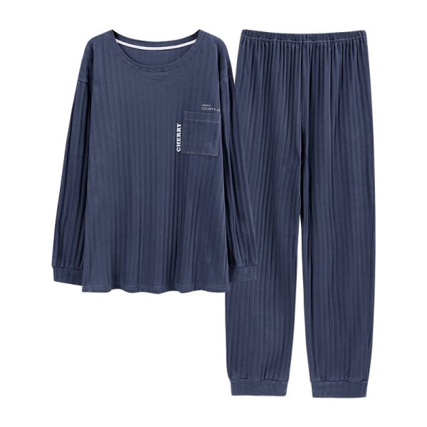 Spring And Autumn New Loose Plus Size Men's Home Wear Can Be Worn Outside - Image 9